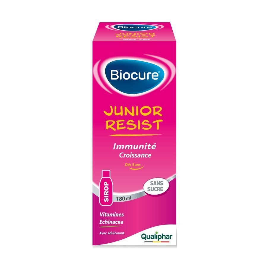 Biocure Junior Sirop Sans Sucre 180ml