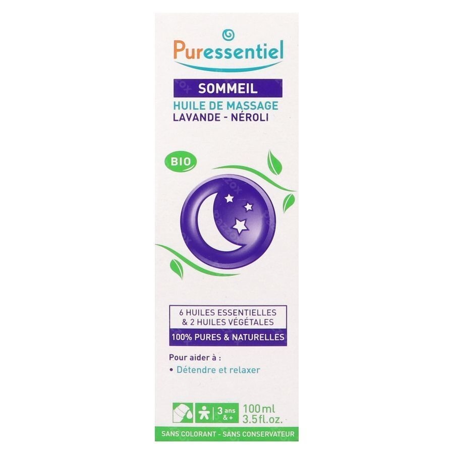 Puressentiel Massage Hle Lavande-neroli Bio 100ml