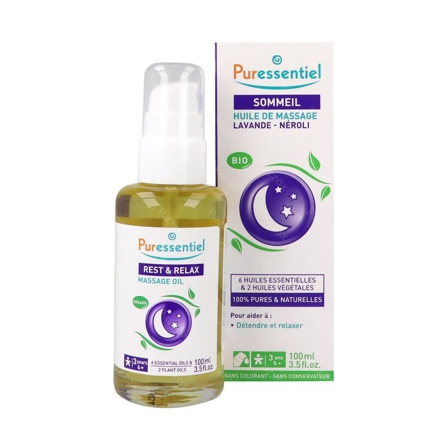 Puressentiel Massage Hle Lavande-neroli Bio 100ml
