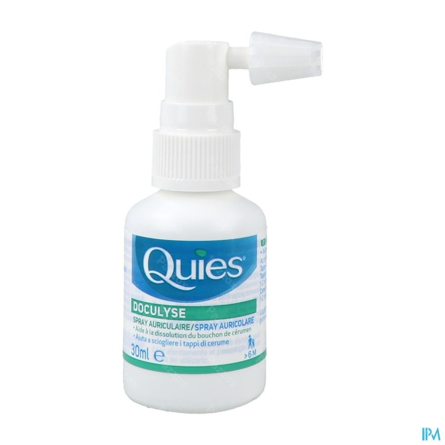 Quies Doculyse A/bouchon Cerumen Spray 30ml