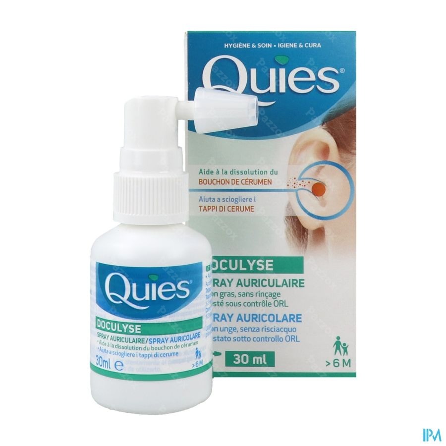Quies Doculyse A/bouchon Cerumen Spray 30ml