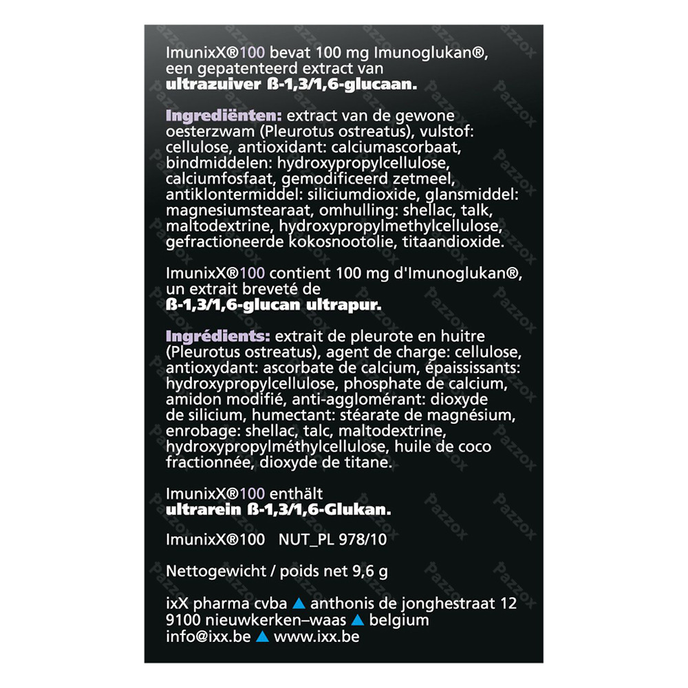 ImunixX 100 30 Comprimés