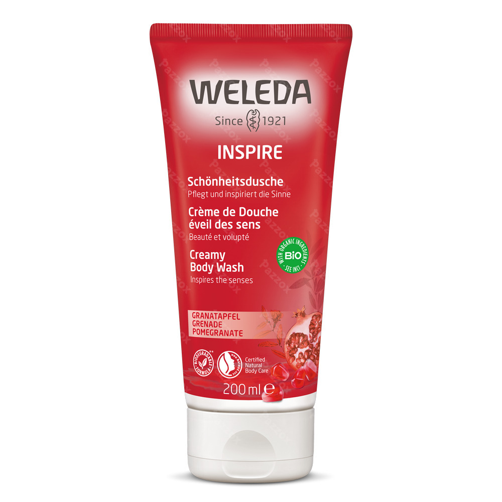 Weleda Creme Douche Grenade Tube 200ml
