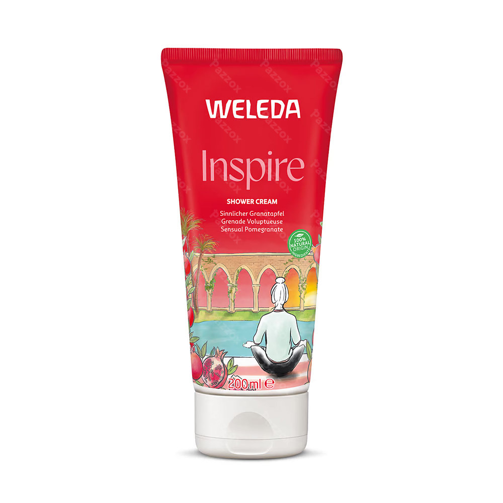 Weleda Creme Douche Grenade Tube 200ml