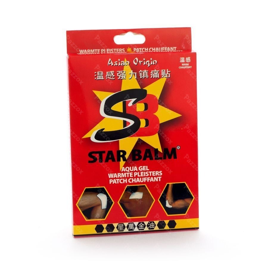 Star Balm Patch Medical 10x14cm 4