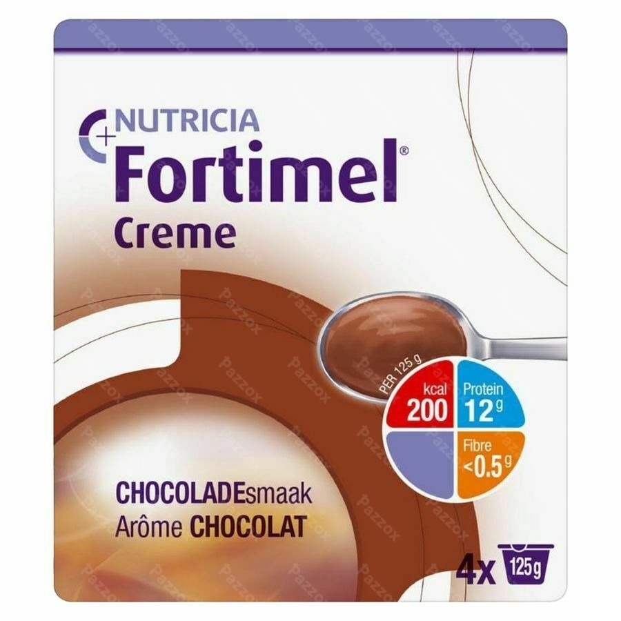 Fortimel Crème Chocolat 4x125gr