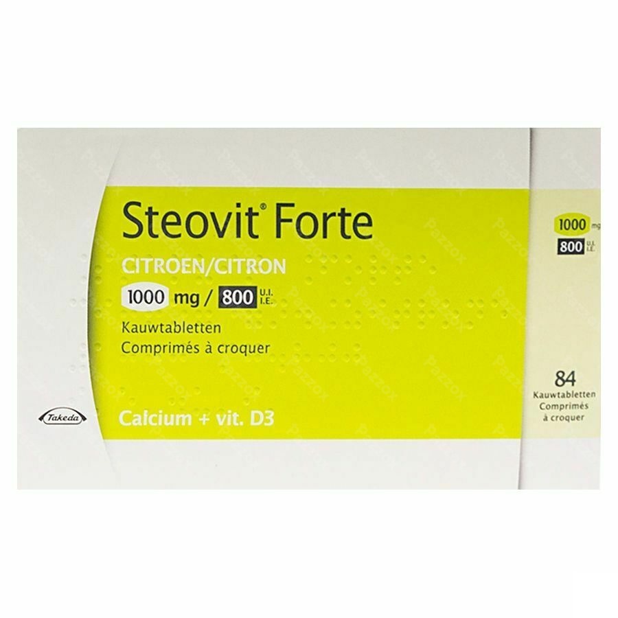 Steovit Forte 1000mg/800ui Comp Croq 84