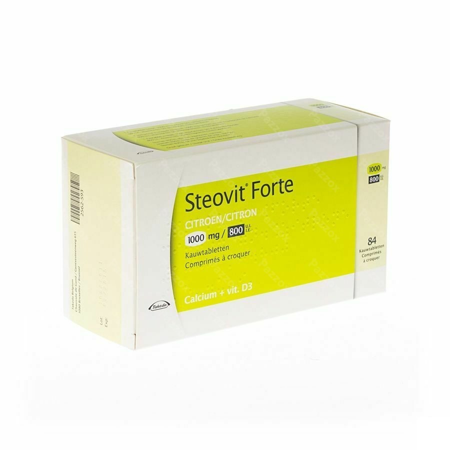 Steovit Forte 1000mg/800ui Comp Croq 84