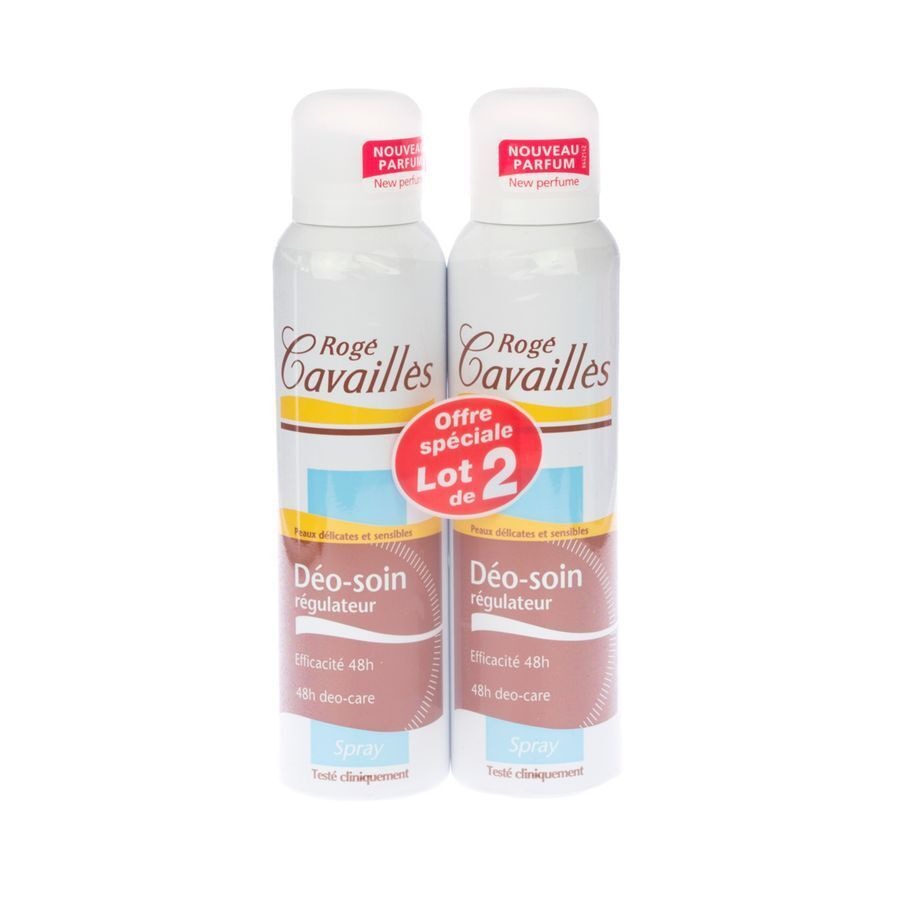 Roge Cavailles Deodorant Femme Spray 2x150ml
