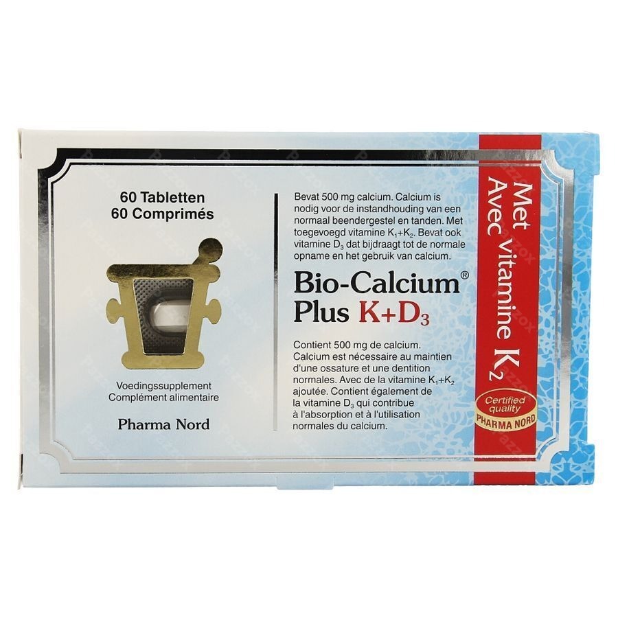 Bio-Calcium Plus K+d3 60 Comprimés