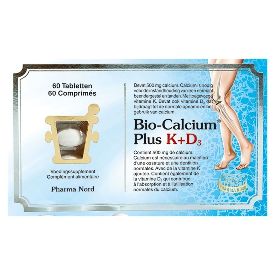 Bio-Calcium Plus K+d3 60 Comprimés