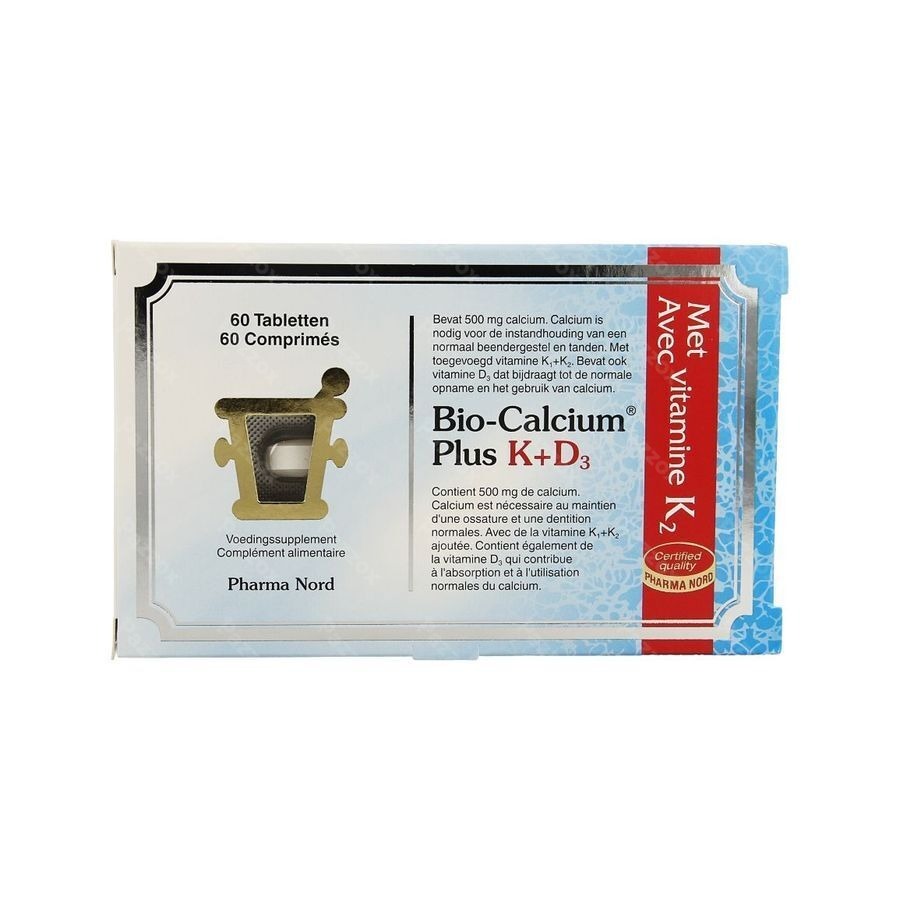 Bio-Calcium Plus K+d3 60 Comprimés