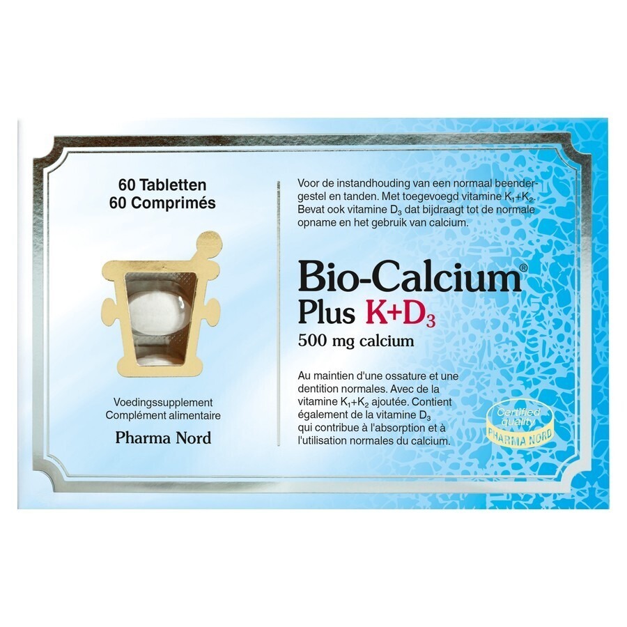 Bio-Calcium Plus K+d3 60 Comprimés