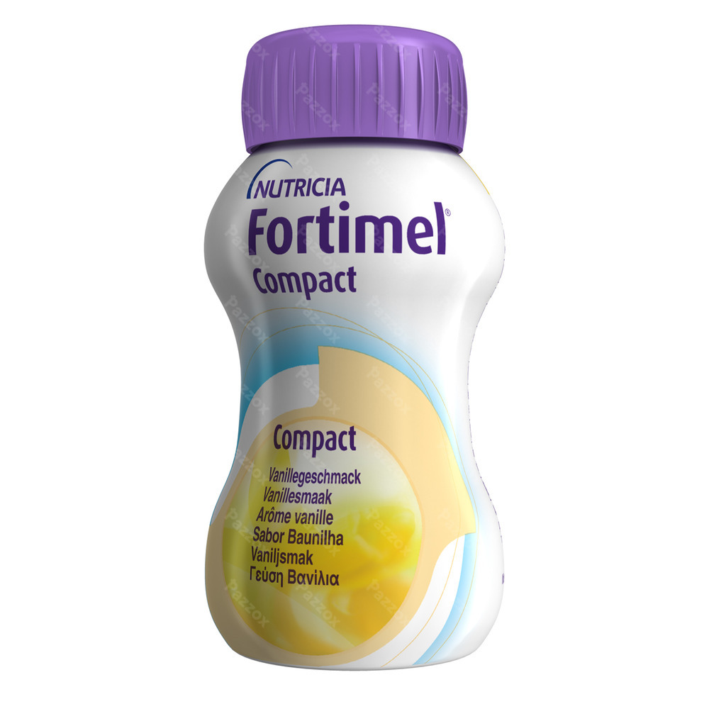 Fortimel Compact Vanille Bouteilles 4x125ml