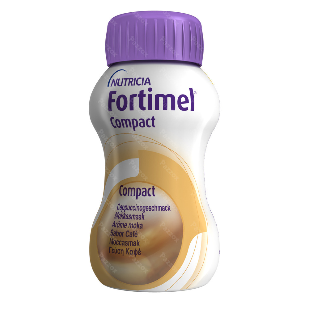 Fortimel Compact Moka Bouteilles 4x125ml