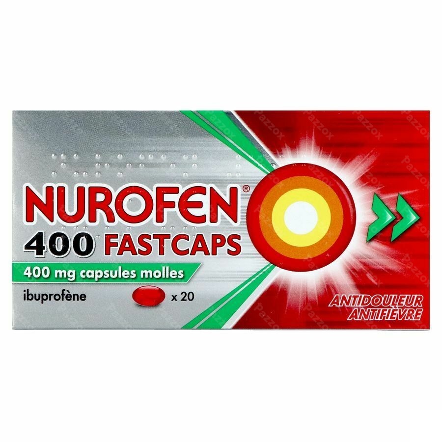 Nurofen 400 Fastcaps Caps 20x400mg