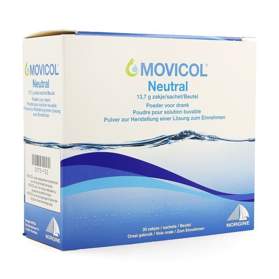 Movicol Neutral Sachets 20 X 13,7g