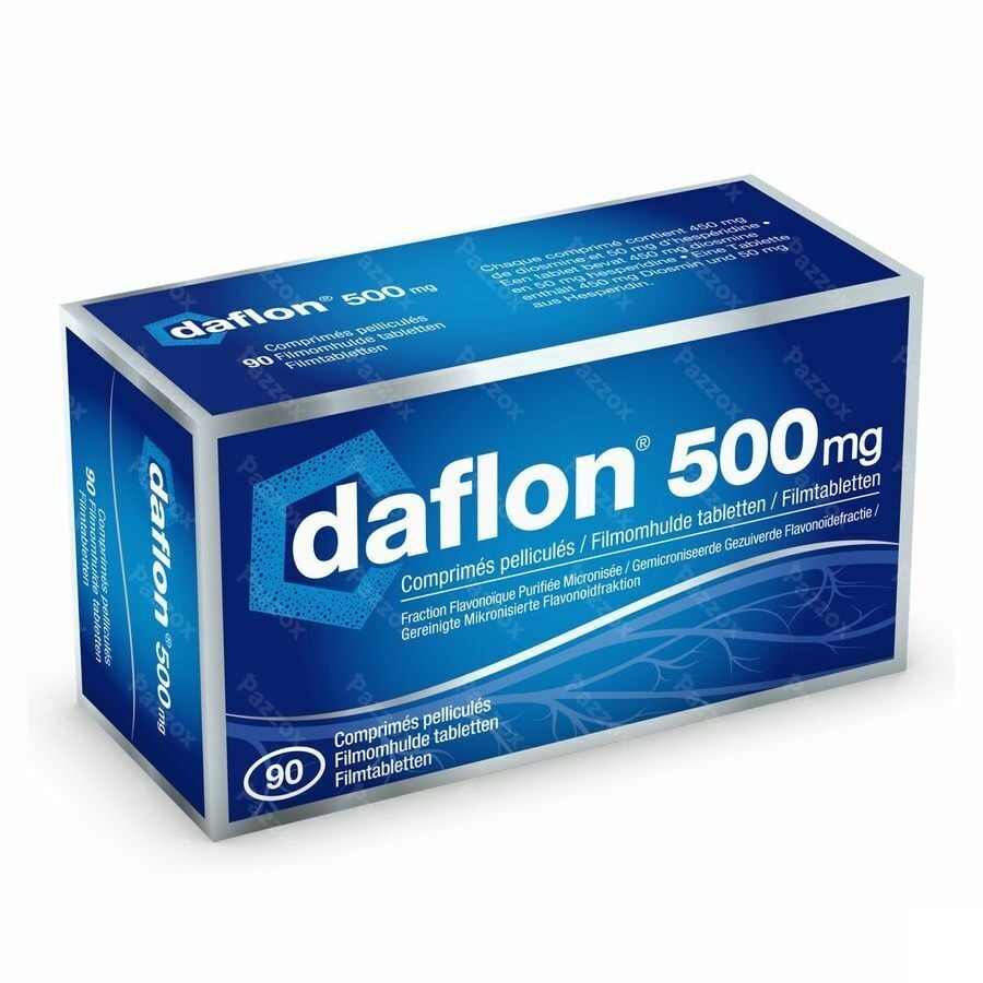 Daflon 500 mg 90 Comprimés
