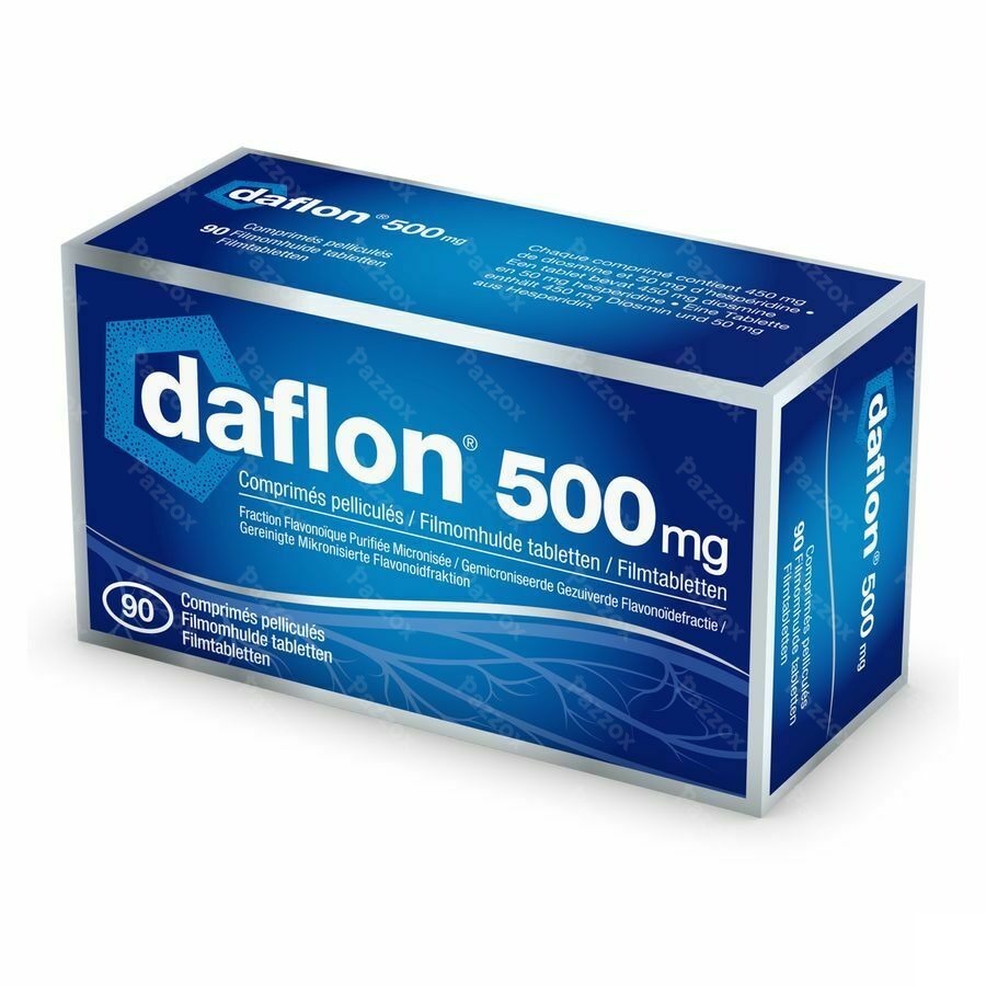Daflon 500 mg 90 Comprimés