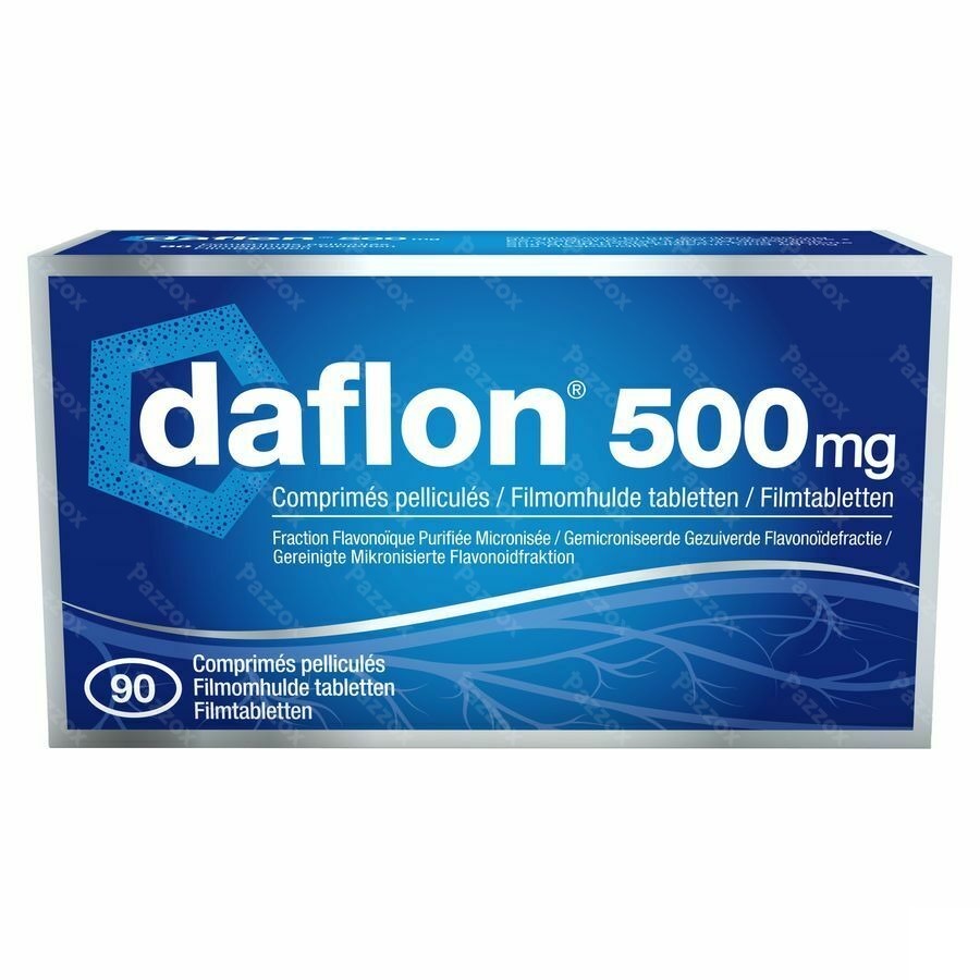 Daflon 500 mg 90 Comprimés