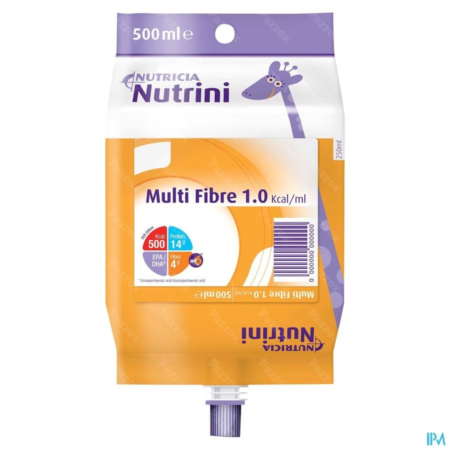 Nutrini Multi Fibre 1-6ans Pack 500ml 65715
