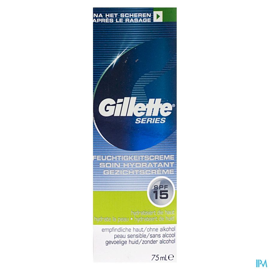 Gillette Moisturiser Homme Ip15 75ml