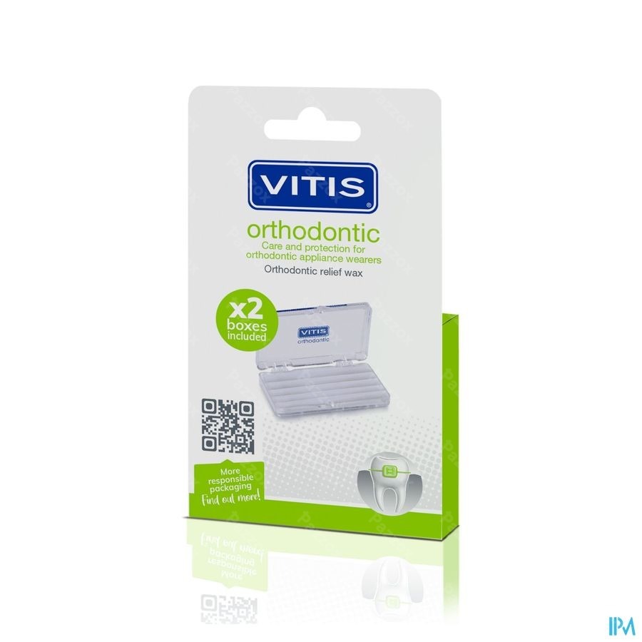 Vitis Orthodontic Wax Blister 2 Boites 3600