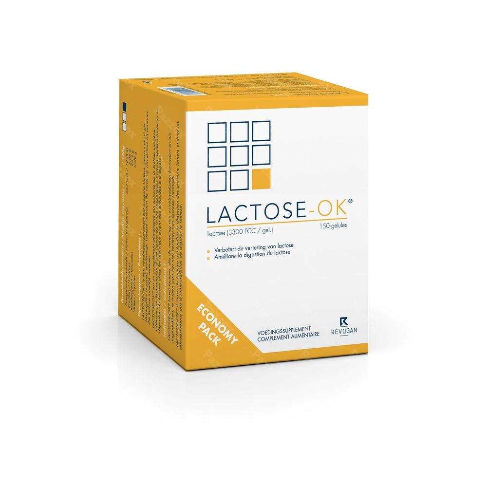 Revogan Lactose-OK 150 Gélules