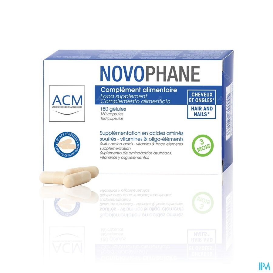 Novophane Caps 180 Etui 3 Mois