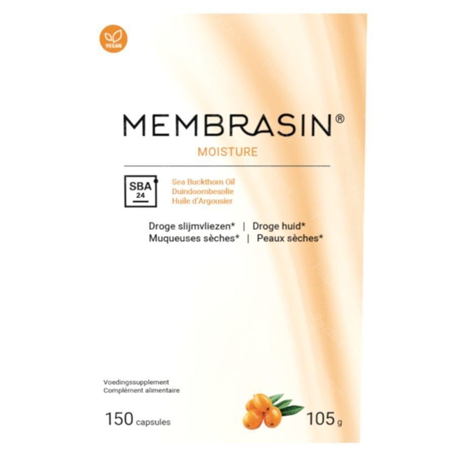 Membrasin Huile de Baies d'Argousier Complément Alimentaire Acides Gras Oméga 150 Gélules