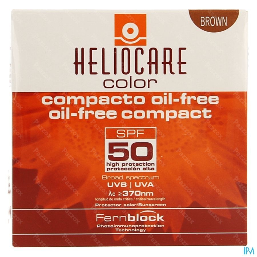 Heliocare Compact Oil-free Ip50 Brown 10g