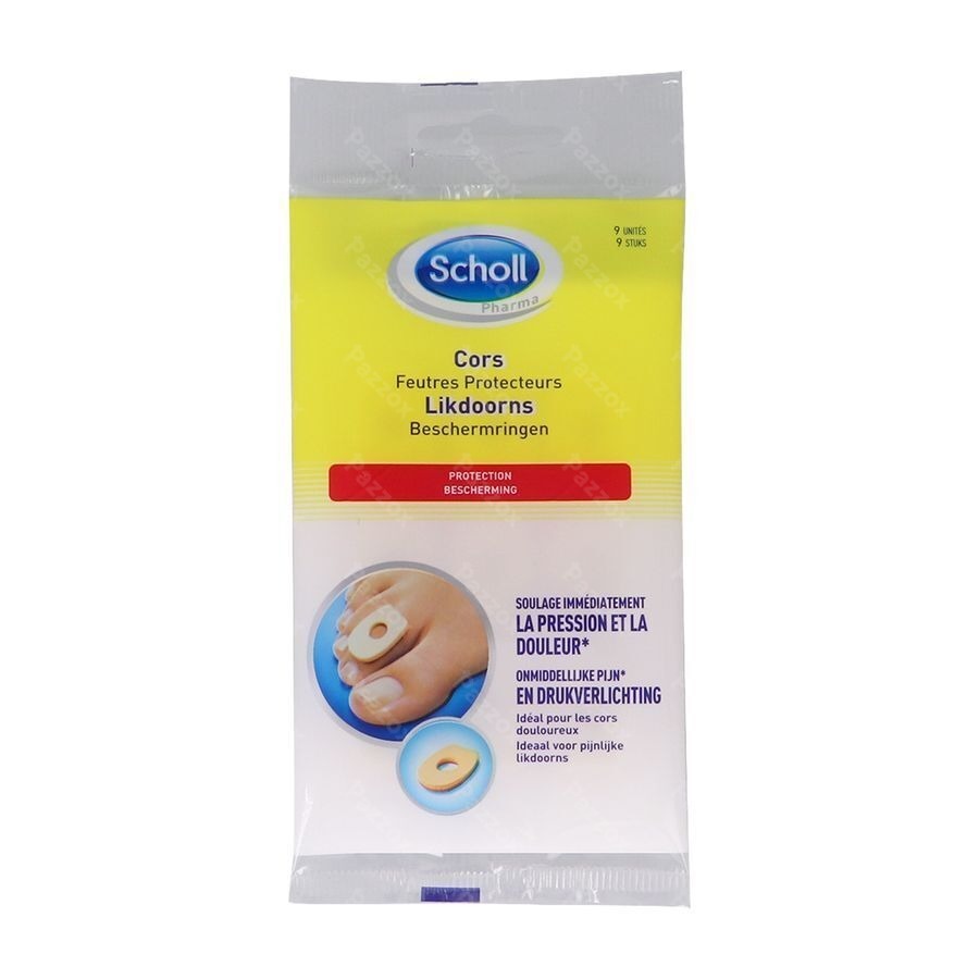 Scholl Pharma Protecteur Cors Rond Feutre 9