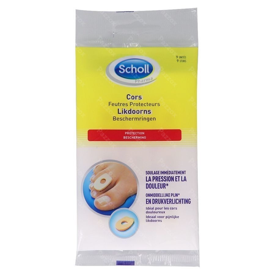 Scholl Pharma Protecteur Cors Rond Feutre 9