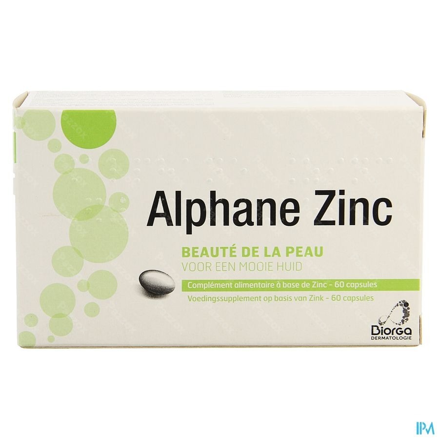 Alphane Zinc Blister Caps 6x10