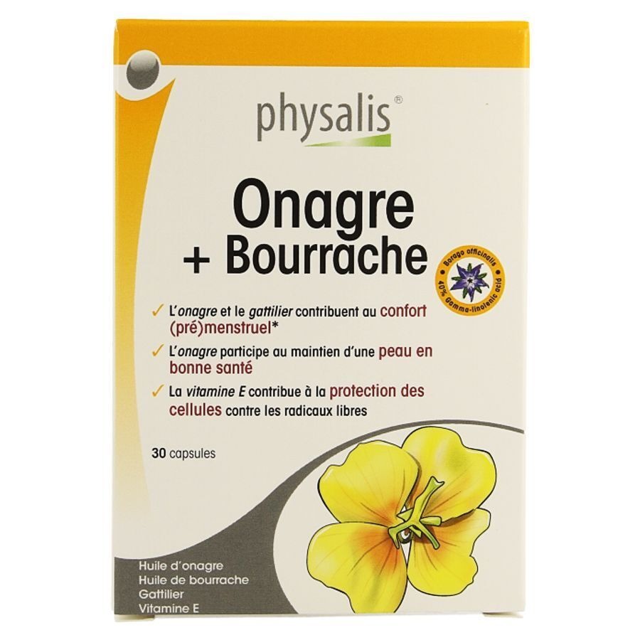 Physalis Onagre-bourrache Softcaps 30