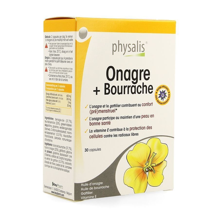 Physalis Onagre-bourrache Softcaps 30