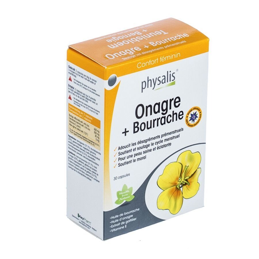 Physalis Onagre-bourrache Softcaps 30