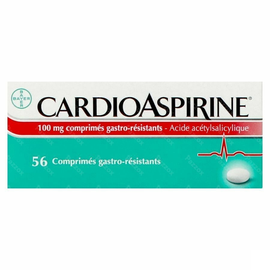 CardioAspirine 100mg 56 Comprimés