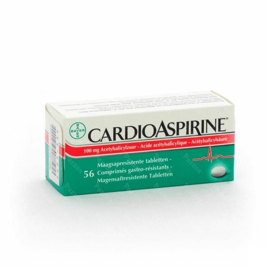 CardioAspirine 100mg 56 Comprimés