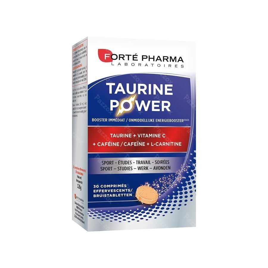 Forté Pharma Taurine Power 30 Comp Efferv.
