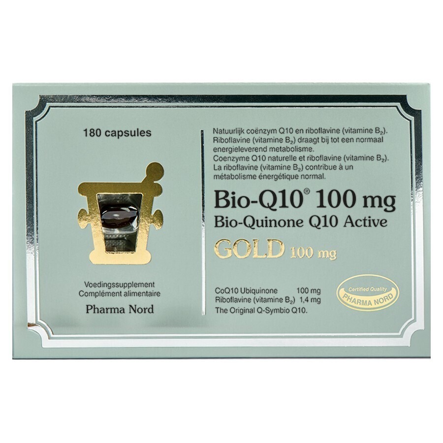 Bio-Q10 100mg Gold 180 Capsules