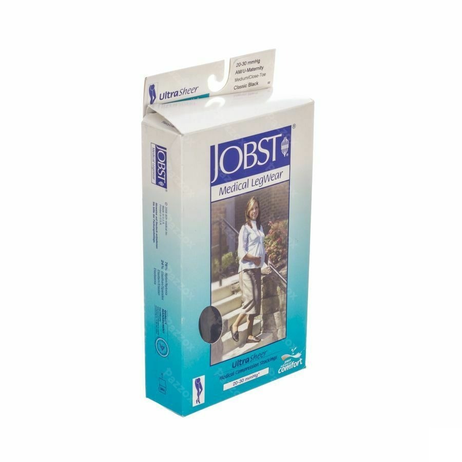 Jobst Ultrasheer Comf.c2 Panty Matern. Cl Black M