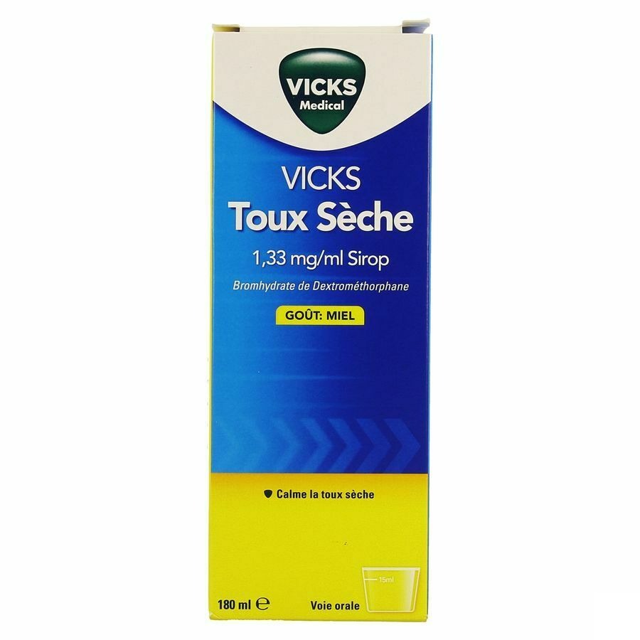 Vicks Vaposyrup Antitussif Miel 180ml