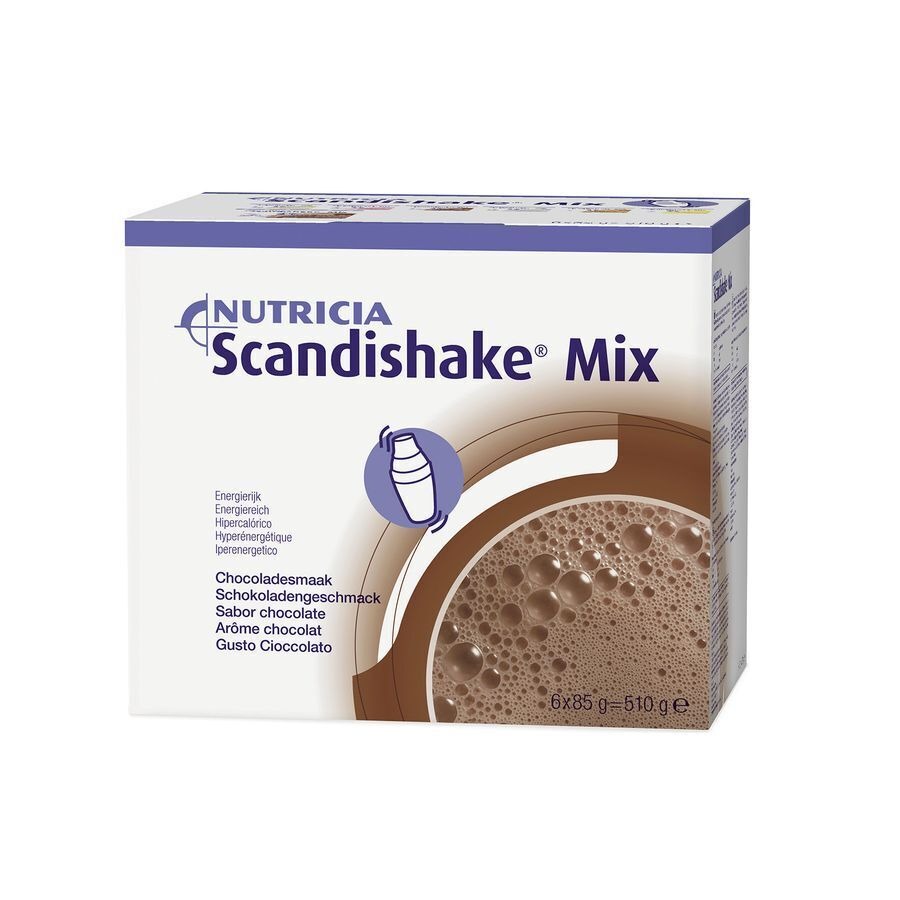 Scandishake Mix Chocolat Nf Sach 6x85g