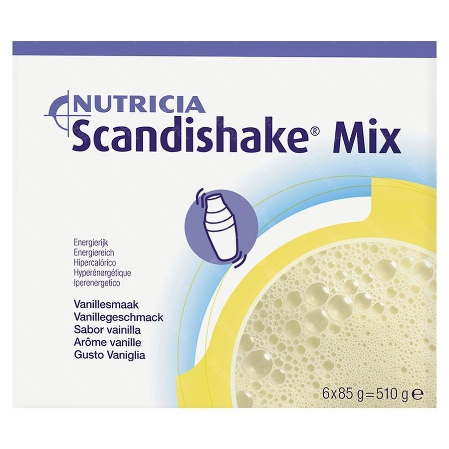 Scandishake Mix Vanille Sach 6x85g