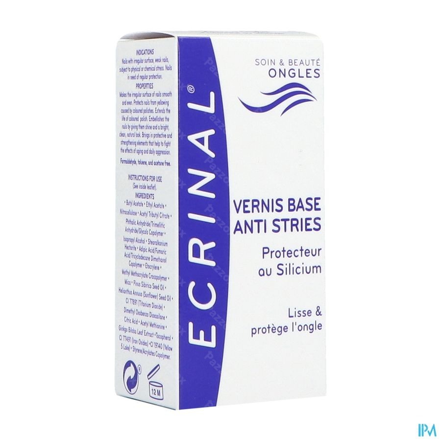 Ecrinal Vernis Base Nf Fl 10ml 20204