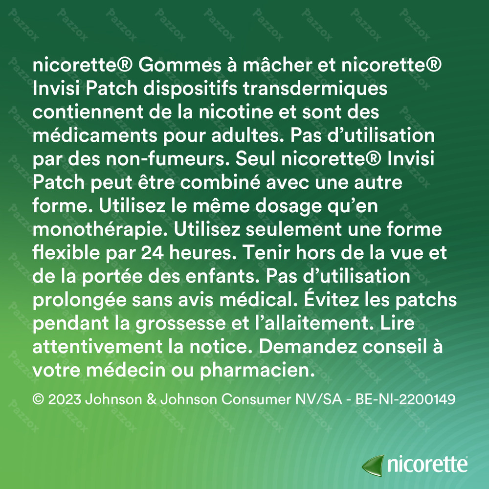 Nicorette Fruit Gomme Mach S/sucre 105x2mg