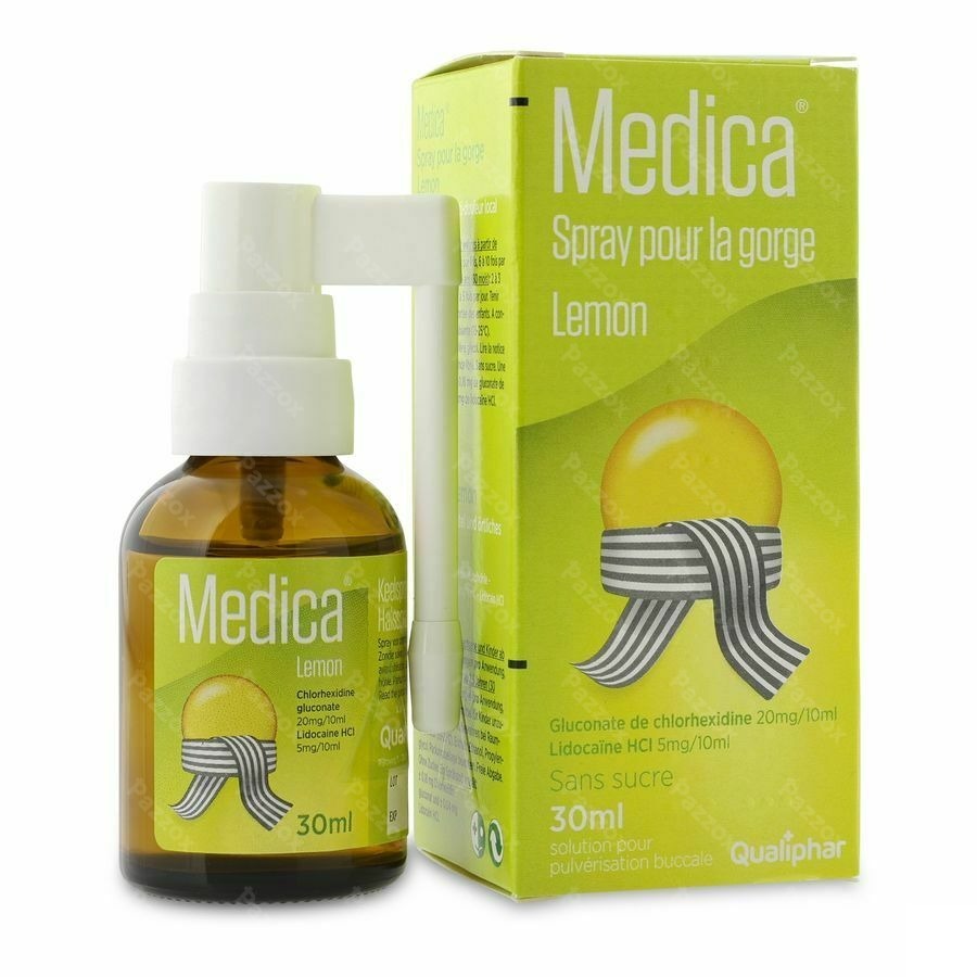 Medica Spray Pour La Gorge Lemon 30ml