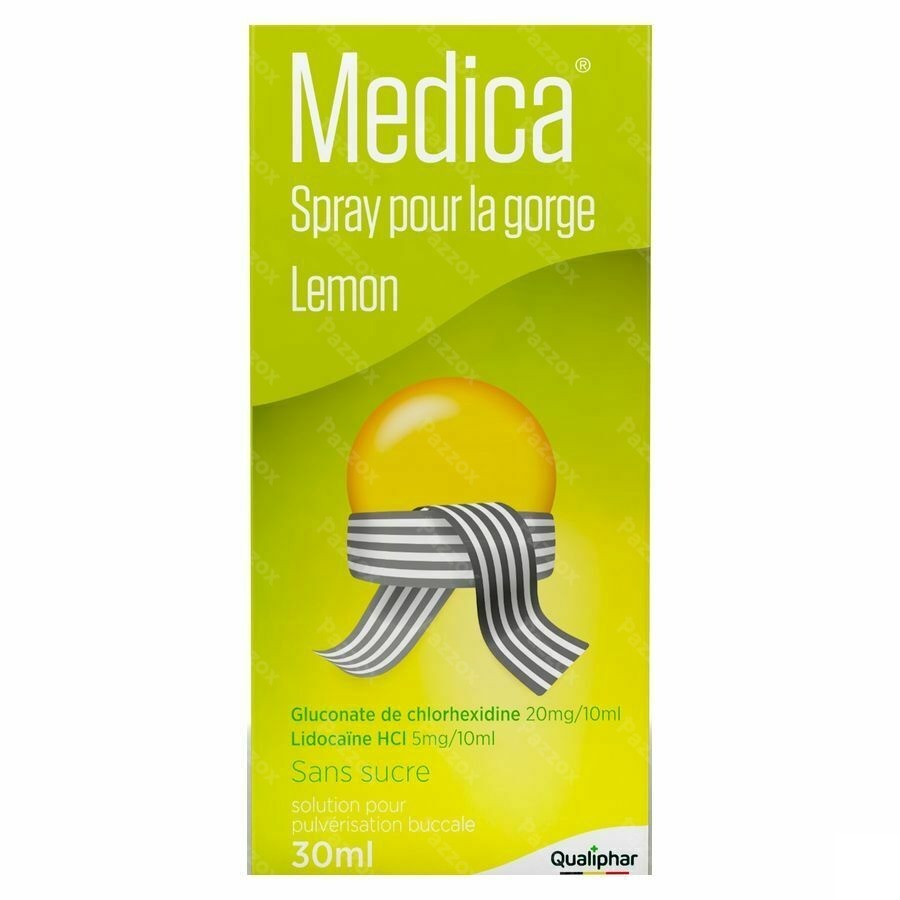 Medica Spray Pour La Gorge Lemon 30ml