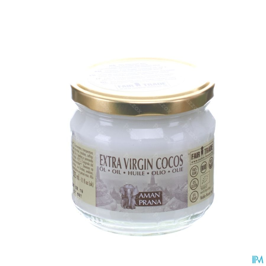 Amanprana Extra Virgin Huile Cocos 325ml